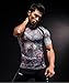 L&H Men's Second-skin Cycling Jogging Quick-day Second-skin Compression Shirt