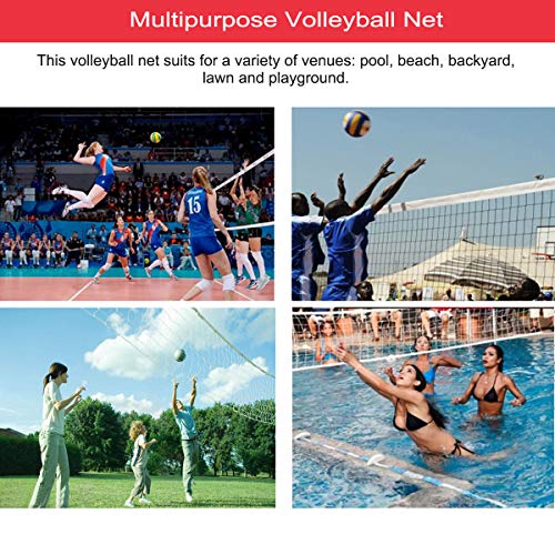 GeWeDen Volleyball Net,Classic Pool Sand Volleyball Net Replacement