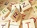 Abbaoww 100 Pcs Colorful Wood Letter Tiles Capital Letters for DIY Crafts, Pendants, Spelling and Scrapbook