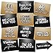 60th Birthday Photo Booth Props Accessories Kit Party Signs - Set of 12