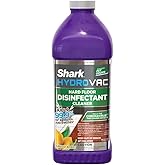 Shark HydroVac Household Disinfectant Cleaner, Kills 99.9% of Bacteria & Viruses, Compatible with Shark HydroVac 3-in-1 Multi-Surface Cleaners on Hardfloor, Stone, Laminate & Tile, Purple, WDCD60