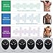 Inpher Abs Trainer Gym Workout and Home Fitness Equipment for Arm/Thigh and Abdomen Extra 10pcs Electrode Gel Replacementthumb 1