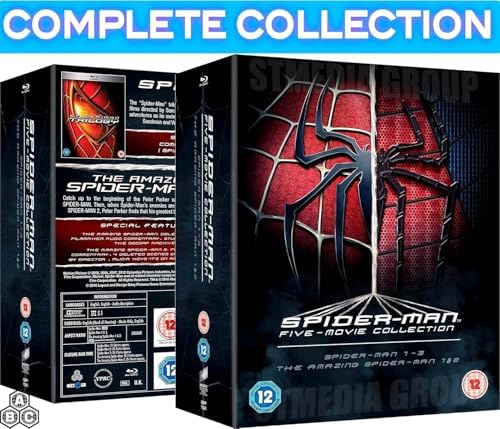Amazon.com: Spider-man - 8 MOVIE PACK Collection Box Set Blu-ray