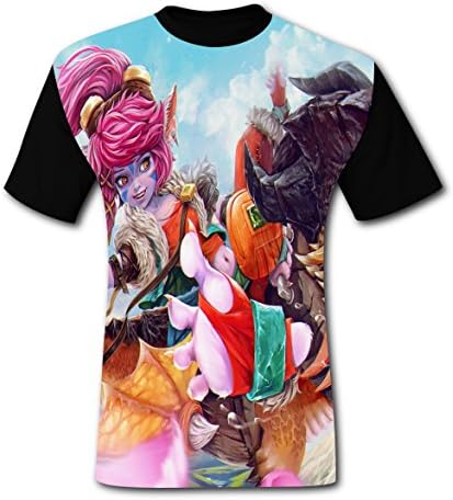 VINCRAL 3D Dragon-Trainer Stylish Sports Fitness Men's Round Neck Short Sleeve T-Shirt S