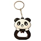 Cute Panda Bottle Opener Keychain Portable Beer/Soda Bottle Opener(3.9*1.9'')