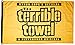 NFL Pittsburgh Steelers One-Sided Flag Terrible Towel, 3-Foot x 5-foot, Black and Gold