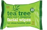 XHC Tea Tree Daily Cleansing Facial Wipes 25+25 Free 50 Count view 1