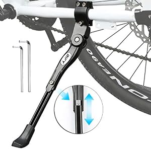 BIFY Bike Kickstand, Bike Stand Height Adjustable, Bicycle stand Suitable for Mountain Bike, Road Bike, for Bicycle With…