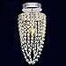 10 Feet Crystal Beads Chain Garland of Clear Chandelier Bead Lamp Chain