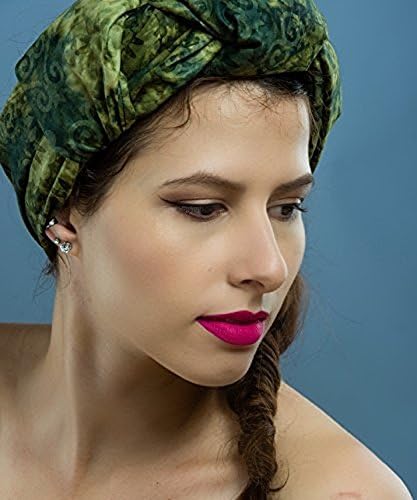 Green Goddess African Print Headwrap