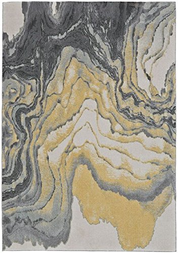Feizy Rugs Bleecker Collection Imported Area Rug, 8' x 11', Slate
