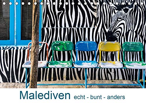 Malediven Echt Bunt Anders Tischkalender 2020 Din A5 Quer