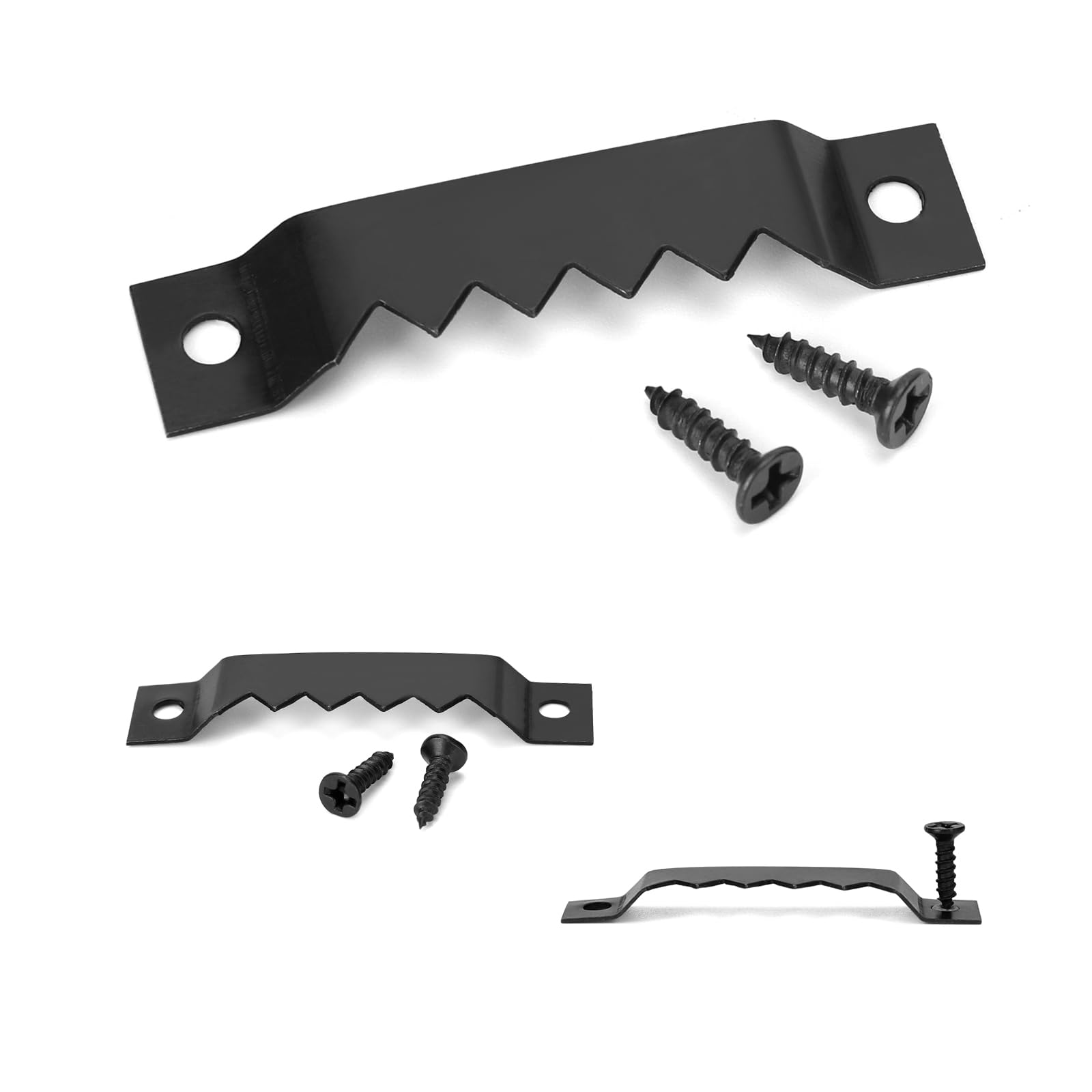 Photo 1 of Suprom Sawtooth Picture Hangers Heavy Duty - Supports 50 lbs, 50 Pack Heavy Sawtooth Hangers with Screws, for Hanging Canvas Photos Frame Clock Paintings Artwork