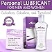 ACVIOO Natural Personal Lubricant ,Water-Based, Sex Lube for Women,Men or Couple ,8 OZ
