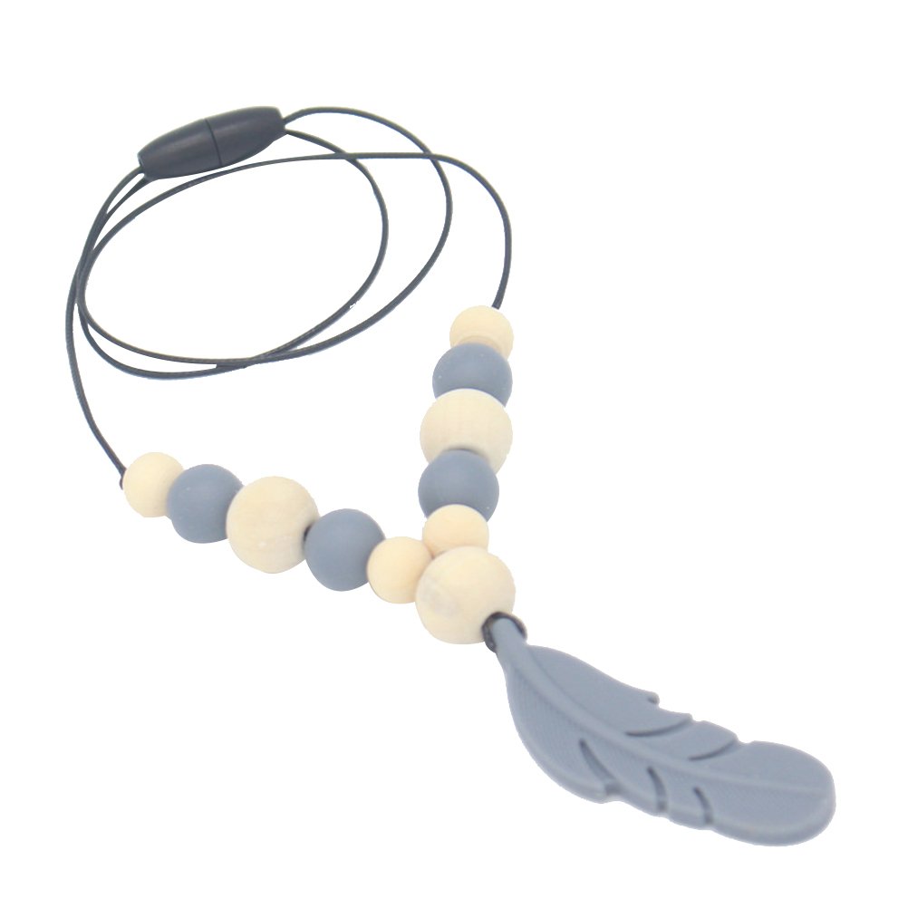 baby teether necklace for mom