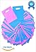 Plastic Thank You Gift Bags with Die Cut Handles 9x12 Inch (150) - Pink and Blue Glossy Pastels, Thick Poly - Retail Merchandise Shopping, Bulk Wholesale Pack - Quality Made - Bonus ebook