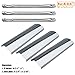 Bar.b.q.s Parts Kit DG171 Replacement Master Forge SH3118B Gas Barbecue Grill Burners & Heat Plates (Stainless Steel Burner ,Stainless Heat Plate)