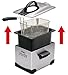 T-fal FR1014 3.3-Liter Easy Pro Enamel Deep Fryer, 2.2-Pound, Silver