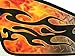 East Coast Vinyl Werkz Fuel tank decals for Harley Davidson Sportster -'Torched Diamond Plate'