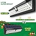 LITOM Solar Lights Outdoor, 54 LED Super Bright 270°Wide Angle Motion Sensor Lights, Wireless Waterproof Security Solar Light for Front Door, Yard, Garage, Deck, Porch, Shed, Walkway, Fence (2 Pack)