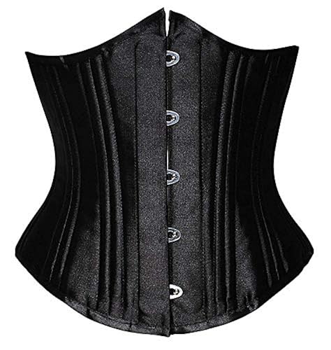 HTN - Allenatore In Vita Per Donne In Latex Underbust Corsetti In Vita Cincher Classino Cognella Shaper 4 Ganci M M 8488124557037