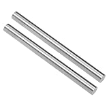 uxcell 2pcs Round Steel Metal Rods, 8mm x 100mm
