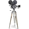 SP12147 Old Fashioned Hollywood Movie Camera Movie Set Prop Cardboard Cutout Standee Stand up