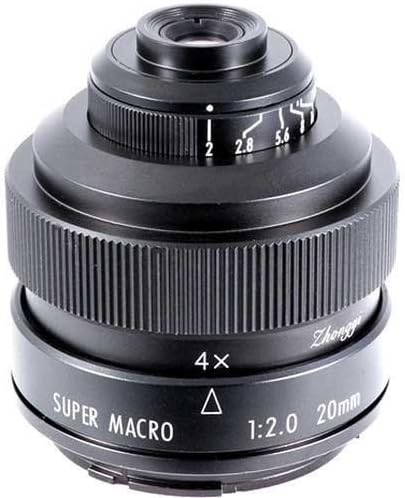 ZHONG YI OPTICS Mitakon Zhongyi 20mm f/2 Super Macro for Sony Alpha DSLR Cameras