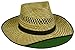 Outdoor Cap LD-902EX Beach Bum 2 Straw Hat with Green Visor