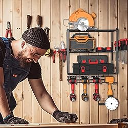 ZEAKOC Power Tool Organizer, 4 Layers Heavy Duty