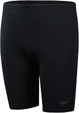 Speedo Boys Endurance+ Jammer Swimming Trunks Training Chlorine Resistant Black view 1