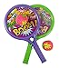 Liberty Imports Boom Ball Racquet Sports Toy Play Set - Summer Outdoor Pool Games Kids Active Fun Game with 2 Plastic Rackets and Soft Balls