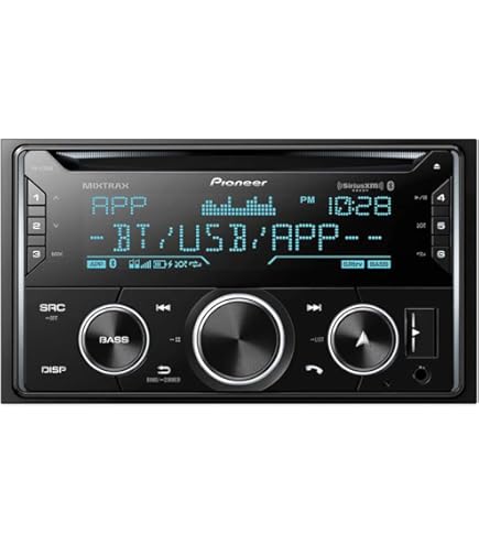 Amazon.com: Pioneer MVH-S620BS Double DIN Digital Media Receiver
