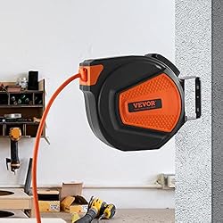 VEVOR Retractable Air Hose Reel, 3/8 IN x 50 FT
