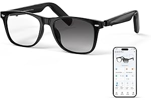 AI Glasses for Men &amp; Women, Smart Glasses Powered by ChatGPT, AI Real-time Translation with 147 languages, 11H Music Play, Bluetooth Sunglasses with Polarized Lens, UV Protection for Daily Use, Travel4.4 out of 5 stars 29$99.99