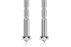 IdeaFormer-3D 2Pcs 0.4mm Kobra 3 Max Nozzle, Integrated Hardened Steel Tip Nozzles Quick-Swap Print Head Extruder Nozzle for Anycubic Kobra 3 Max Combo