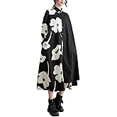 ellazhu Womens Fall Casual Patchwork Funky Long Sleeve Designer Dress Loose Blouse GY2787 A