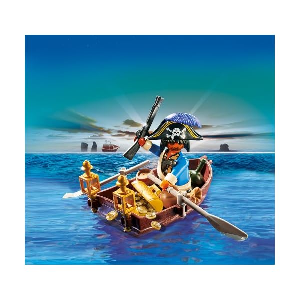 PLAYMOBIL 4942 Pirat im Ruderboot – Bild 3