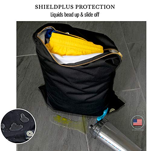 Gym Clothes Bag Antimicrobial Waterproof Sport Sack Inhibits Bacteria