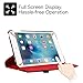 Fintie iPad Mini 4 Case - 360 Degree Rotating Stand Case with Smart Cover Auto Sleep/Wake Feature for Apple iPad Mini 4 (2015 Release), Floral Red