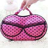 Neewer® Protect Bra Underwear Lingerie Case Storage Travel Organizer Bag (Hot Pink)