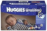 Huggies Overnites Diapers, Size 3, Big Pack, 76 Count