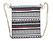 iSuperb® Canvas Drawstring Backpack bag Gym Sack bag Stylish Lightweight Cute for Excursion Outdoor (Bohemia)