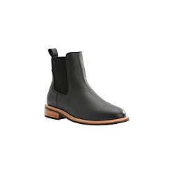 Nisolo Carmen Chelsea Boot 2.0, Black, 5, Boots for
