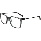 TUMI - VTU803 Unisex Reading Glasses - Blue Light Blocking Eyeglasses for Men &amp; Women - Stylish Rectangle Shape Eyewear - +2.00-53mm - Teal Crystal