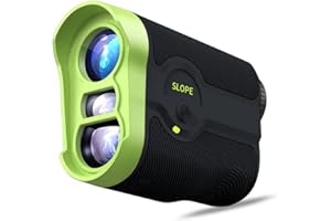 REVASRI Golf Rangefinder with Magnet, Slope Switch for Tournament Legal, Flagpole Lock and Vibration, 1000 Yards Rechargeable Range Finder for Golfing