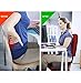 Premium Memory Foam Seat Cushion for Office Chair, Wheelchair, Car Seat, Best for Lower Back Pain, Sciatica, with Stay n Place Strap by Dr. Tushy