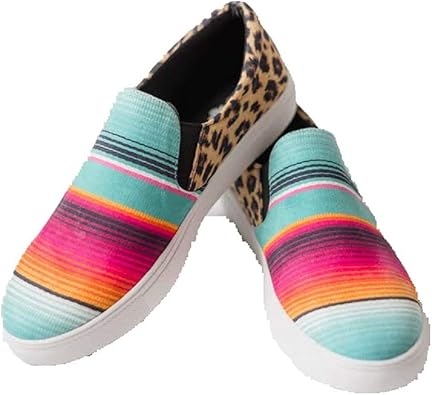 serape slip on shoes
