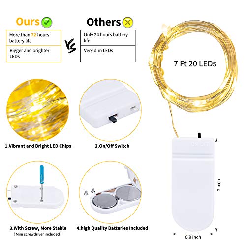 5 Battery+Operated+Waterproof+Firefly+Christmas