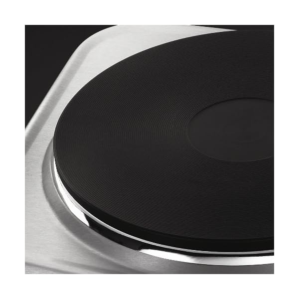 Russell Hobbs 2 Plate Mini Hot Plate Hob 15199, 1500 W - Stainless Steel
